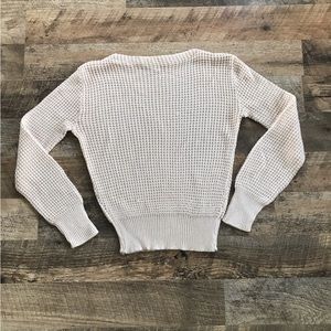 Handmade Crème Knit Sweater Women’s Small